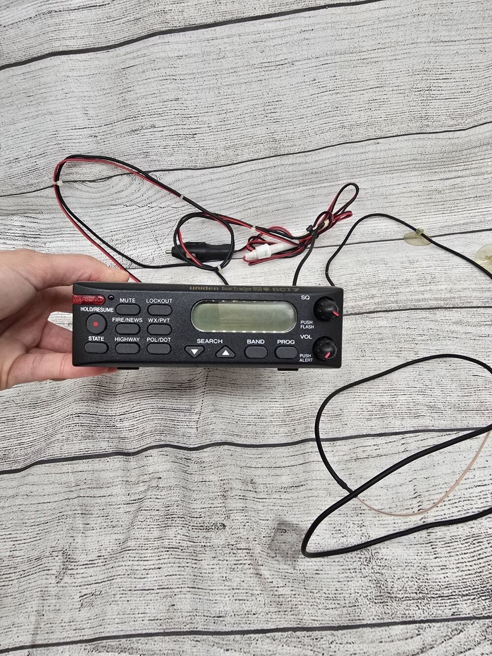 Uniden Bearcat BCT7 Bear Tracker 800 Scanner 100 Channel As Is